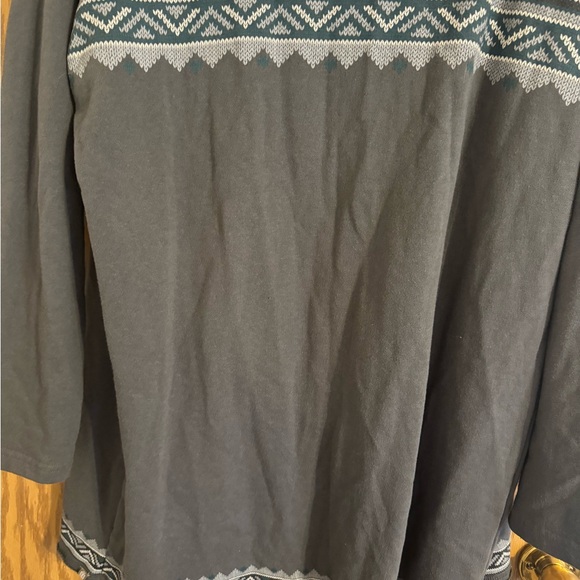 Woman’s Element Eden Swingy Cardigan.Geometric Design . Size Large Cozy, Comfort - Picture 10 of 13